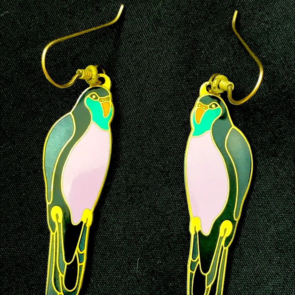 Laurel Burch earrings